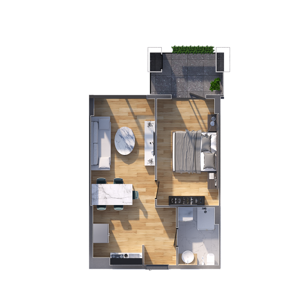 Apartment N253   floor 14