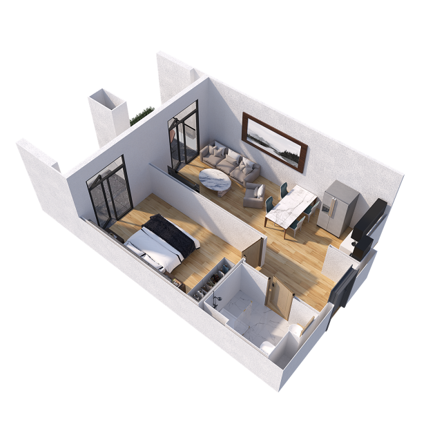 Apartment N67   floor 8