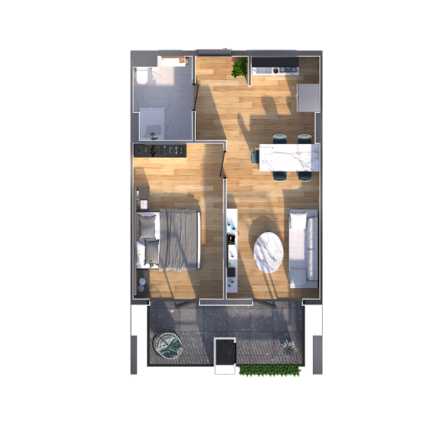 Apartment N318   floor 17