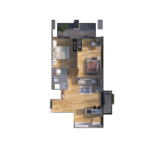 Apartment N284   floor 15