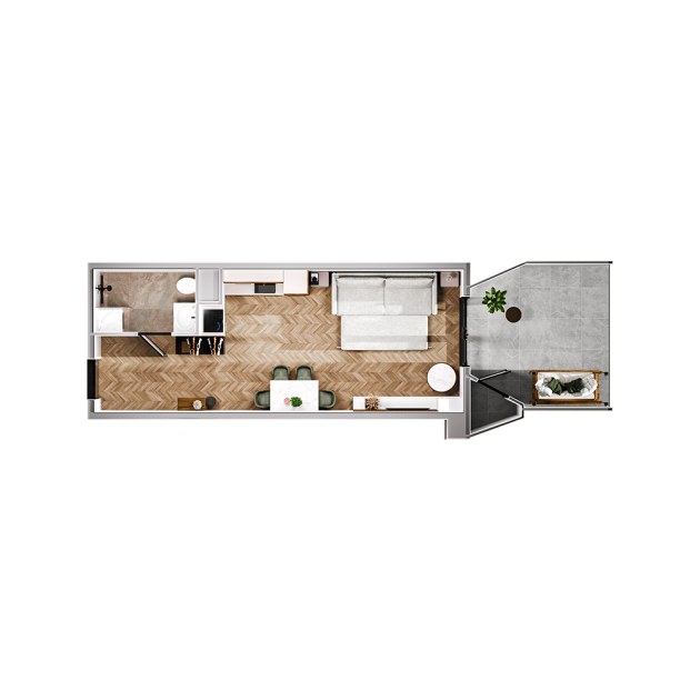 ბინა N15   სართული 6