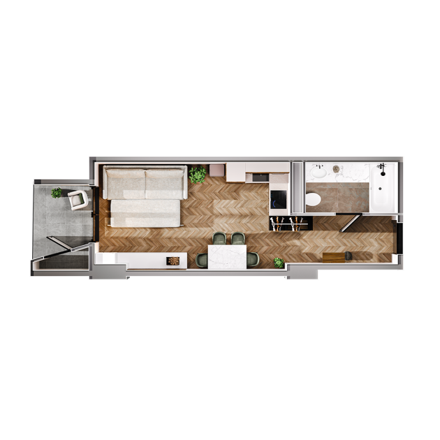 ბინა N37   სართული 7