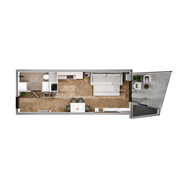 Apartment N28   floor 7